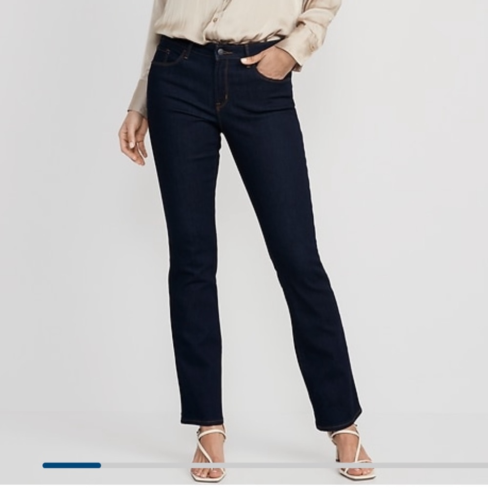Mid-Rise Kicker Boot-Cut
Jeans